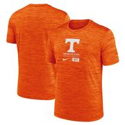 Tennessee Nike Dri-Fit Velocity Center Block Tee